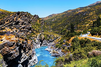 beautiful Landscape, beautiful New Zealand, chhouk Net, landscape, queenstown, mountains, nature, sky, clouds, water, lake
