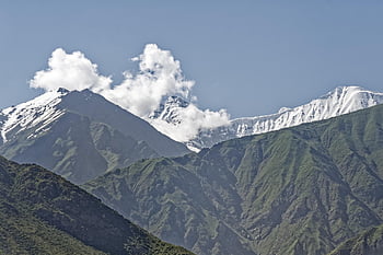 tajikistan, province Of Mountain-badakhshan, pamir, high Mountains, pandsch Valley, landscape, nature, summit, mountains, snow, glacier