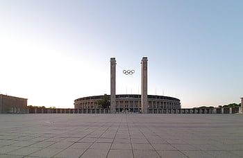 Berlín, Berlín Charlottenburg, mezník, hlavní město, prohlížení památek, budova, příběh, olympia, berlínský olympijský stadion, Pole pošty, stadión