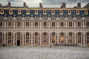 castle, palace, fortress, building, landmark, versailles, architecture