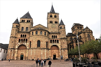 katedrála trojice, katedrála, trier, Německo, historický, architektura, památky, katolík, náboženství, kostel, budova