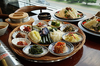 Korejské jídlo, jídlo, Korea, Lahodné, korejština, kimchi, restaurace, stolování