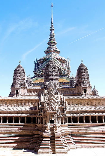 thailand, bangkok, asia, culture, temple, architecture, tour, palace, blue Culture