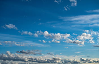Paradiso, cielo, nuvole, blu, sfondo, drammatico