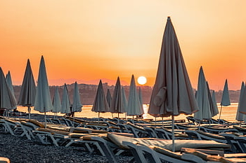 beach, beach Resort, antalya, nature, turkey, sea, sunrise, sunset, landscape