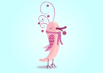 bird, christmas, balls, christmas Balls, advent, cute, nature, deco, cartoon, animal, decorative