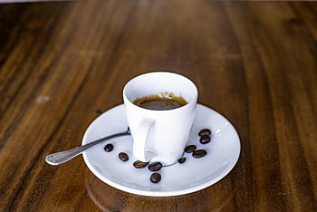 espresso, kávový šálek, káva, kavárna, pohár, napít se, hnědý, ráno, cappuccino, aroma, příchuť