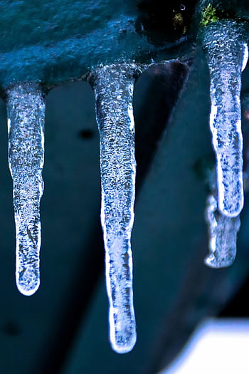 ghiaccioli, congelato, inverno, ghiaccio, freddo, brina, ghiacciato, acqua, orario invernale, natura, avvicinamento
