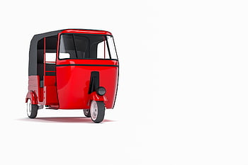 rickshaw, trillebør, køretøj, transportere, hjul, vogn