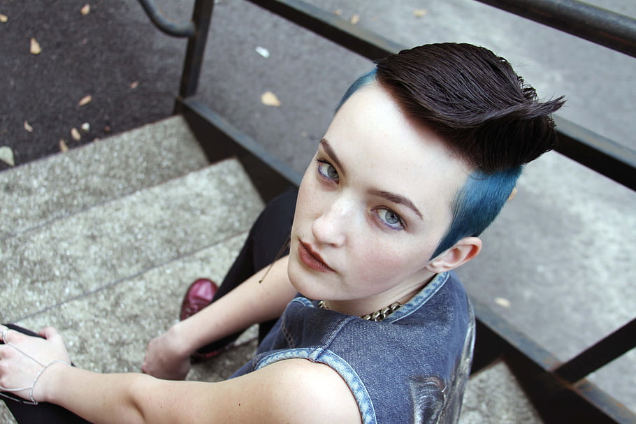 80s fashion style, beauty, city, colorful, face, female, girl, hair, lifestyle, makeup, modeling