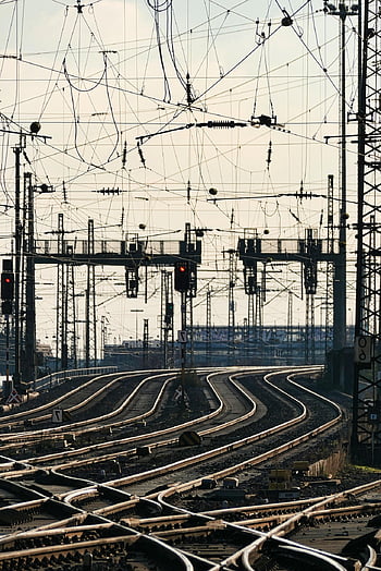 chemin de fer, station, gare centrale, des rails, sens, investissement, feu de circulation, électricité, système ferroviaire, façons, Voyage