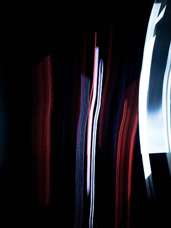 Sfondo astratto scuro, strisce di luce, Effetto visivo dinamico, Abstract artistico, impostazione scura, arte astratta, sentieri di luce, arte Moderna, fotografia astratta, sfondo scuro, colori vibranti