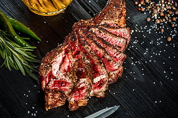 steak, angus, grilování, hovězí, filé, americký, australský, bbq, bizona, kost, buvol