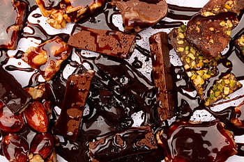candies, chocolate, sweets, confection, snack, candied Nuts, caramelised Nuts, homemade, tea, milk, christmas