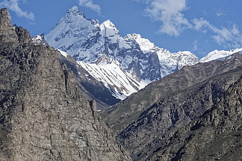 tajikistan, pamir, high Mountains, pandsch Valley, landscape, nature, mountains, snow, glacier, border Area, afghanistan