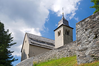 church, nature, rural, shingles, roof, architecture, sky, clouds, building