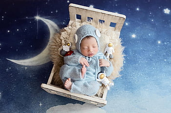 notte, bambino, dormire, neonato, fotografia, Vietnam, infantile, addormentato