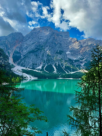 fotografování sond, pragser wildsee, Lake Pragser Wildsee, trentino-jižní tyrol, milovníky přírody, dechberoucí výhled, horské jezero, scénické krajiny, alpské scenérie, venkovní fotografie, Přírodní krásy