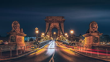 Příroda, řetězový most, lvi, struktura, sochařství, szechenyi řetězový most, budapešť, Maďarsko, architektura, město, Dunaj