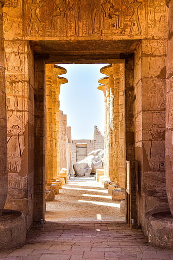 Luxor Temple, hieroglyph-covered columns, ancient Egyptian architecture, Luxor, Egypt, walls and columns, hieroglyphs, Egyptian history, temple interior, ancient ruins, Egyptian culture
