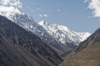 tajikistan, pamir, high Mountains, pandsch Valley, valley, landscape, nature, mountains, snow, glacier, border Area