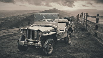 jeep, car, car Wallpapers, terrain, willys, military, vehicle, army
