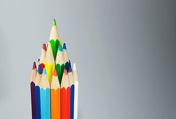 colorful pencils, assorted-color, coloring pens, art supplies, creativity, cluster arrangement, vibrant colors, drawing tools, educational materials, stationery, artistic tools
