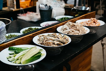 fish, plate, food, cucumber, seafood, market, nature, street Market, night Market, restaurant, menu