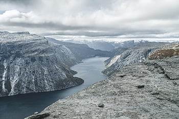 modo, Norvegia, nazione, montagna, cielo, natura, montagne, nuvole, Scandinavia, Europa, viaggio