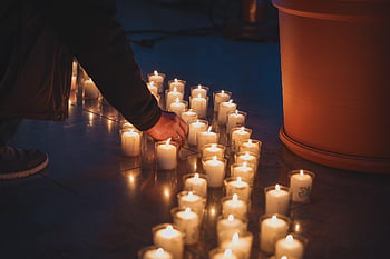 candles, row Of Candles, church, peace, ukraine, prayer, worship, local Community, fire, flame, tea Light