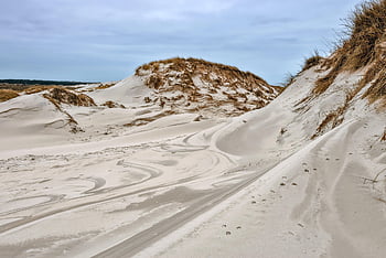 bukit pasir, lanskap bukit pasir, pasir, formasi, Laut Utara, amrum, pemandangan, perlindungan pesisir, cagar alam