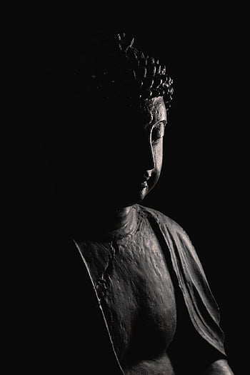 buddha, meditation, buddha Purnima, enlightenment, monk, buddhism, now, black, sidelight, peace, awakening