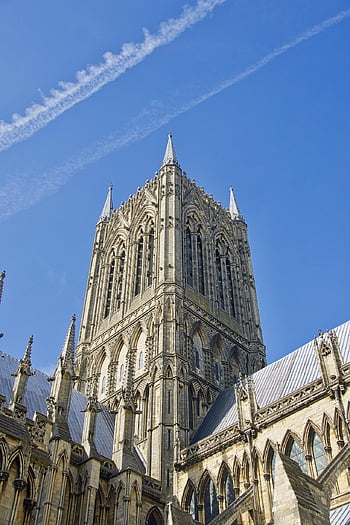 καθεδρικός ναός, κωδωνοστάσιο, lincoln, επιβλητικός, αρχιτεκτονική, ορόσημο