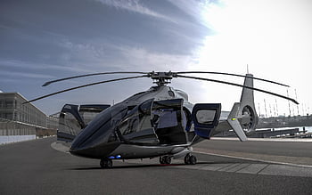 helikopter, militær, luftfartøy, Futuristisk fly, luftfart, innovasjon, Integrated Defense, 3d rendering, flying, flygning, fly