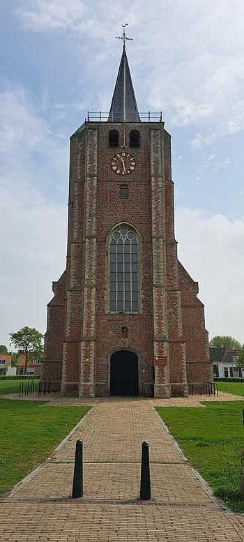Jakubův kostel, reness, evangelicky reformovaný, provincie Zéland, protestantské církve, gotický kostel, 16. století, zahájení výstavby 1506, architektura, středověk, historické místo