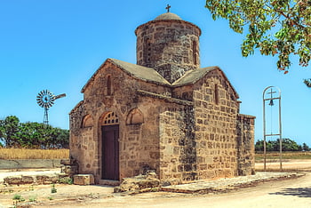cyprus, frenaros, ayios Andronikos, church, orthodox, medieval, religion, architecture, monument, heritage