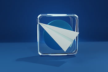 telegram, povídat si, aplikace, 3D vykreslování, ikona, loga, symbol