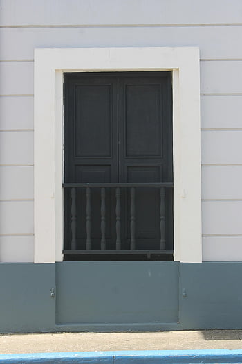 starý, okno, koloniální, architektura, historický, budova, ulice, město, španělština, karibský, Dějiny