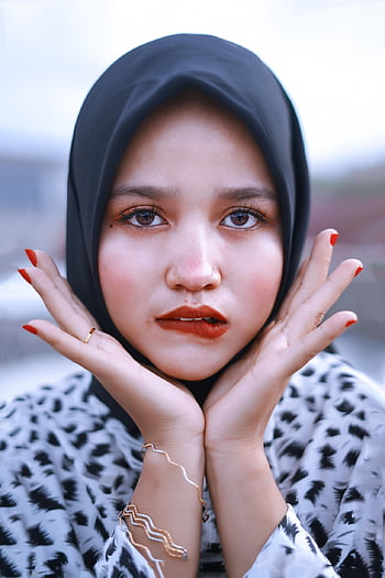 woman, hijab, portrait, fashion, beauty, beautiful, pretty, girl, female, pose, model