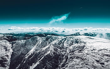 winter, mountain, landscape, snow, nature, cold, glacier, mountaineering, summit, sky, alpine