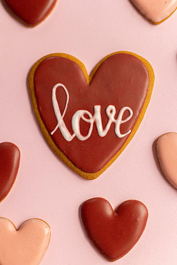 Valentýn, cookies ve tvaru srdce, Láska nápis, Love námrazy, Oslava Valentýna, Chutné cookies, sušenky ve tvaru srdce, Valentýnské dobroty, Romantické sušenky, valentýnské dárky, Milujte cookies