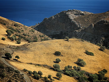 colline, paesaggio, natura, montagna, valle, naturale, escursione, Esplorare, sfondo, vista, campagna