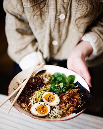 ramen, polévka, jídlo, asijský, těstoviny, tyčinky, Japonsko, oběd, kuchařka, kuchyně, vaření