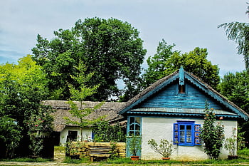 the Village Museum, home, old, area, dobrogea, history, hills, landscape