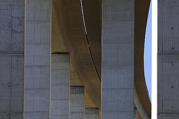 Autobahnbrücke, die Architektur, Brücke, Gebäude, Straße, Autobahn, der Verkehr, Struktur, Beton, Seebrücke, modern