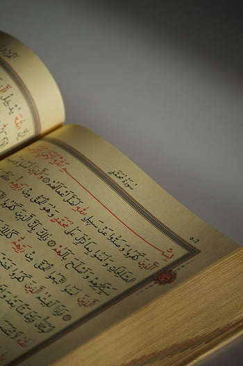 koran, zbliżenie, stron, Kaligrafia arabska, szczegółowy, zawiły, święta księga, tekst religijny, Pismo Islamskie, tekst, projekt