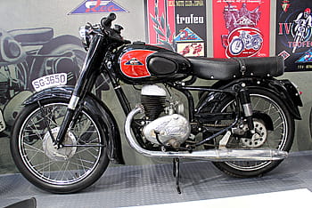 motorcycle, ROA Super Foxter, 1955, Hispano-Villers engine, 197 cc, vintage bike, 4-speed transmission, 100 Km/h, classic motorcycle, Spanish motorcycle, industrial empire