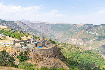 monastery, culture, tatev, armenia, nature, travel, caucasus, valley