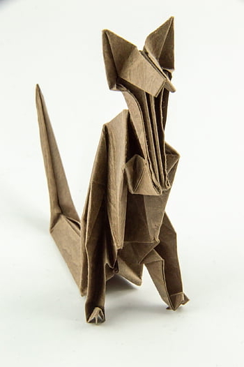 origami, kangaroo, handcraft, object Photography, still Photography, fold Paper, art, object, folds, paper Texture, paper