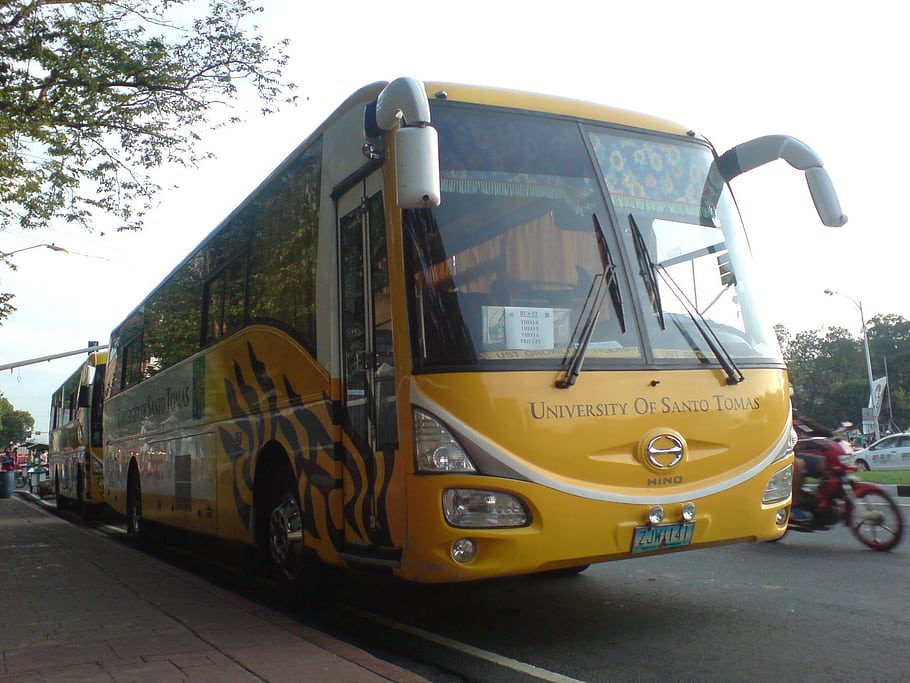 universitas santo tomas, bus sekolah, Bus AC, Hino RK, bis, filipina, Luneta, Maynila, PBPA, Asosiasi Fotografer Bus Filipina